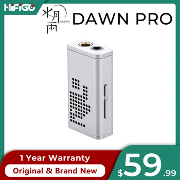 MOONDROP DAWN Pro Protable USB DAC Headphone Amplifier Dual CS43131 DSD256 PCM 32/384KHZ TYPE-C Input 3.5mm 4.4mm Balanced