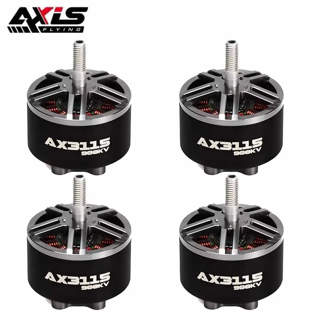 

AxisFlying AX3115 3115 900KV 3-6S Brushless Motor 5mm Axle for 8-10inch Long Range Cinelifter Drone