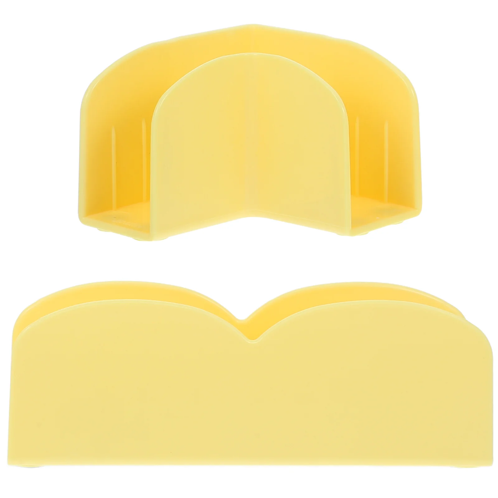 Base in plastica stabilizzatore antiscivolo da 2 pezzi per supporto da pavimento per box Design antiscivolo Supporto per box Protezione di sicurezza per bambini