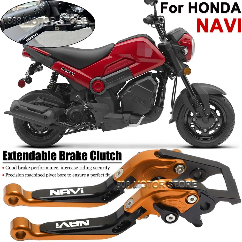 

For Navi navi Motorcycle Accessories CNC Brake Clutch Levers Adjustable Extendable Handlebar Grips