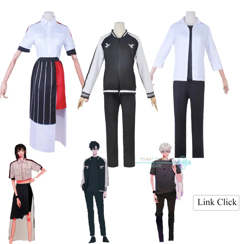 2025 New Anime Link Click Cosplay Costume Qiaoling Luguang Chengxiaoshi Handsome Melting Clothing for Men and Women Party AA