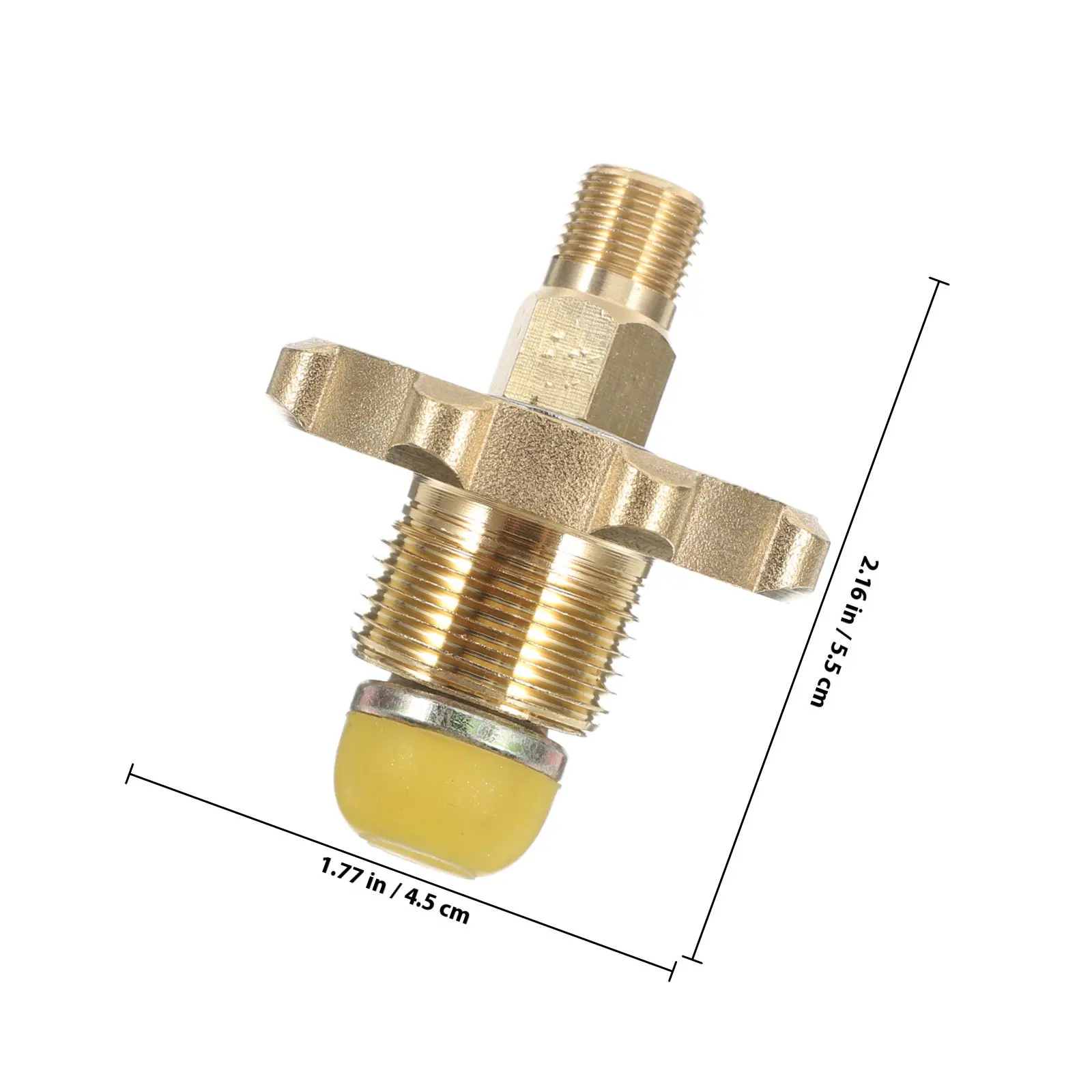 Casette Gas Conversion Head Stove Long Propane Tank Adapter Plug Brass Full Flow Male Npt Propane Adapter Outdoor