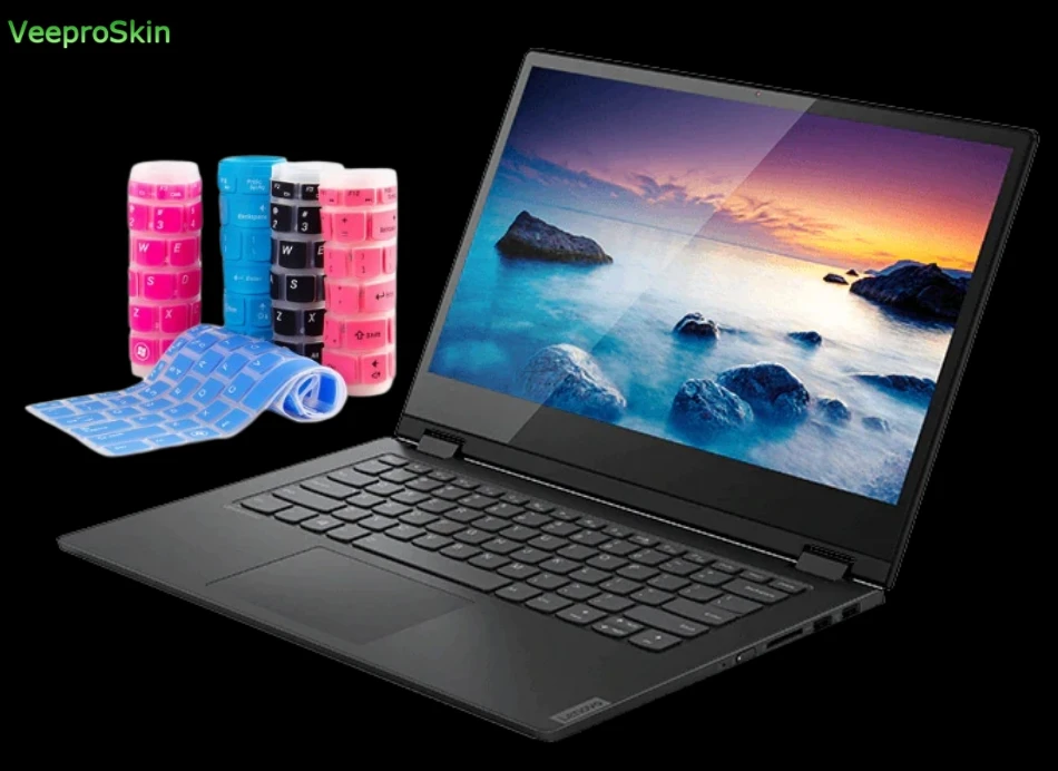 Laptop Keyboard Cover Skin Protector  For Lenovo Flex 14 2018 Flex 6-14Ikb Flex 5 14'' & 15'' Yoga 730 520S-14  520S 14''