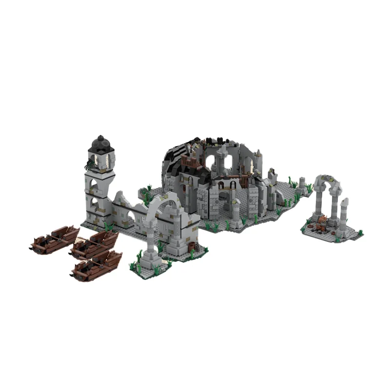 

Abandoned City The Citadel of the Host of Stars from Film 2838 Pieces MOC