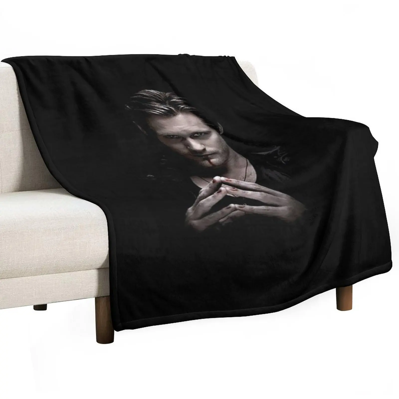 

Eric northman Throw Blanket valentine gift ideas Personalized Gift Giant Sofa Summer Beddings Blankets