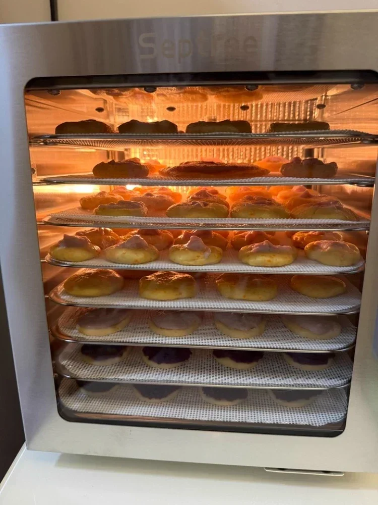 نموذج جديد لتجفيف الطعام المنزلي الصغير - سعة عالية، للفواكه والخضروات وصدر الدجاج