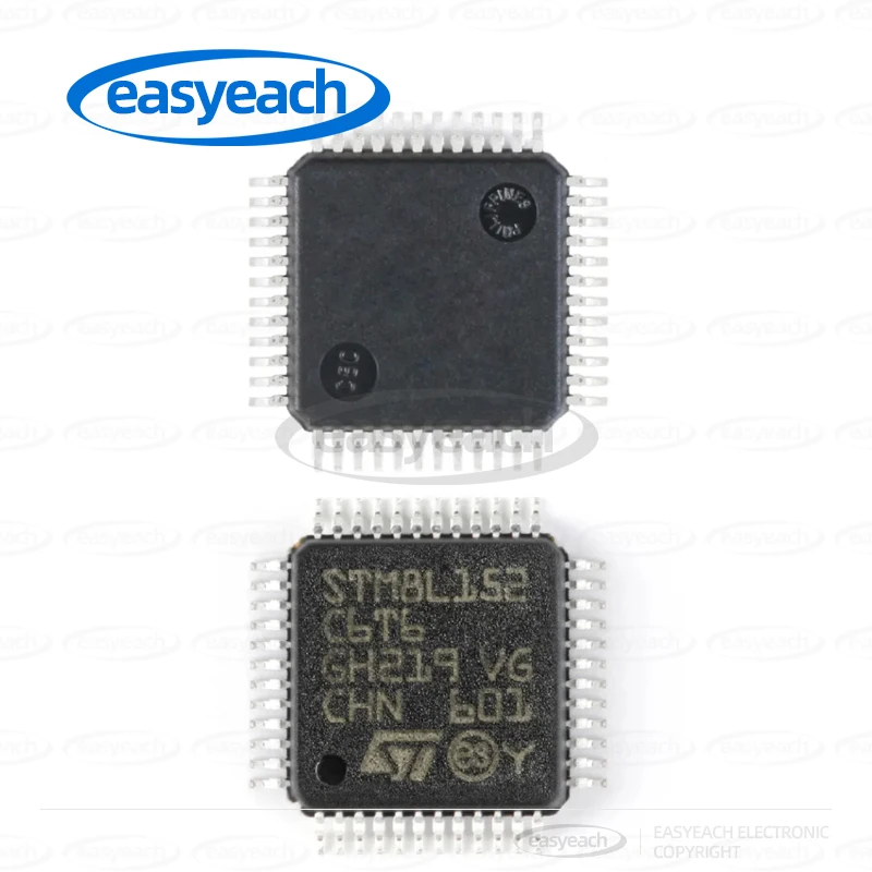 STM8L152C6T6 LQFP-48 16MHz/32KB Flash/8-bit Microcontroller-MCU Microcontroller
