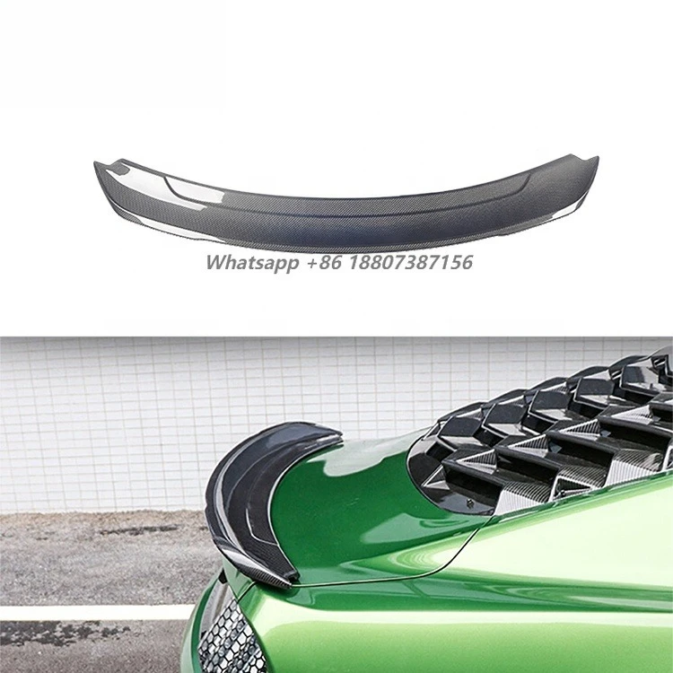 

For 2015-2017 Mustang GT 350 Carbon Fiber Rear Trunk Spoiler Wing GT350 Style Trunk Ducktail