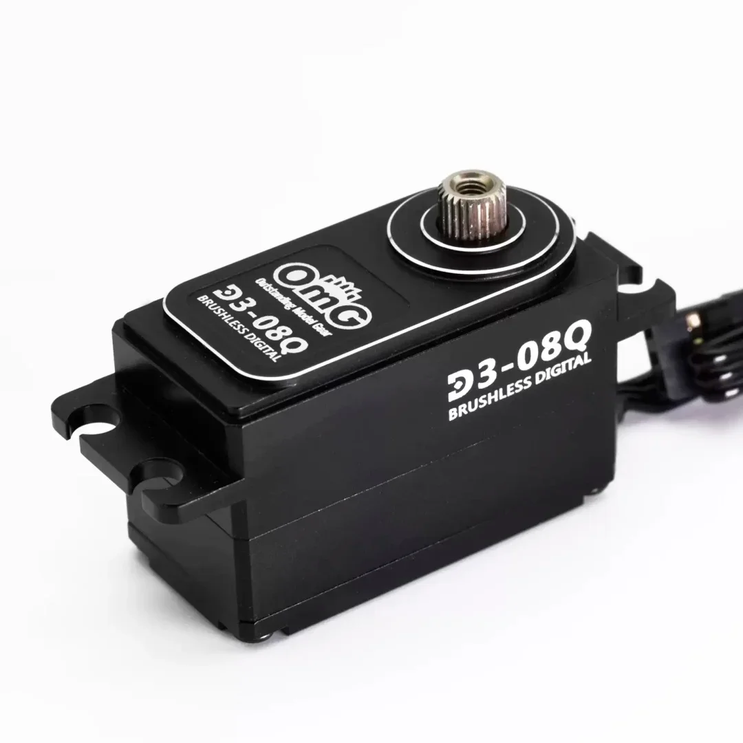 SkyDElOMG Promotion 8kg Short Body Brushless Digital Servo High Speed Metal Gear RC Drift Racing RV Throttle