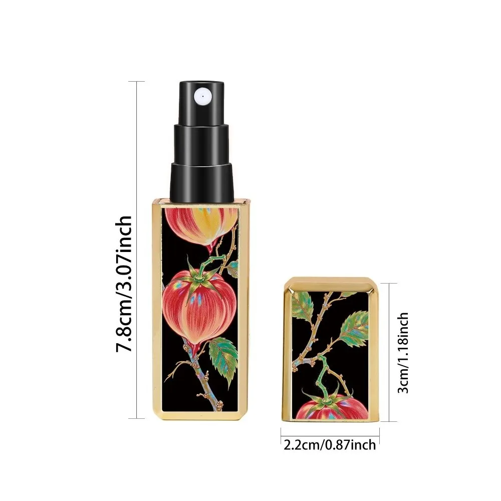 Nouveau 5ml Mini bouteille de parfum rechargeable Portable vaporisateur rotatif bouteille vide stockage pulvérisateur vaporisateur atomiseur bouteille