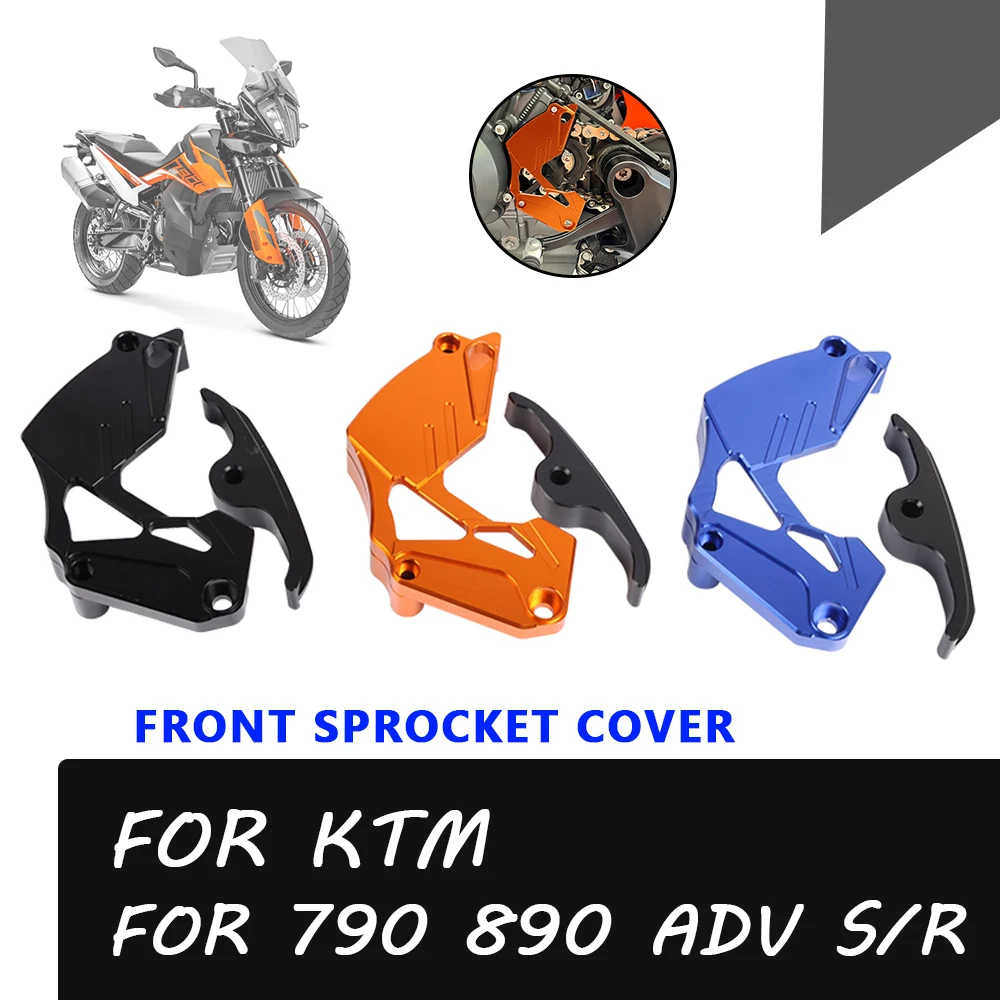 

Chain Guard Cover Front Sprocket Guard Protector Cover Sensor Cover For KTM 890ADV 790ADV 890 Adventure R 790 ADV S 2022 2023