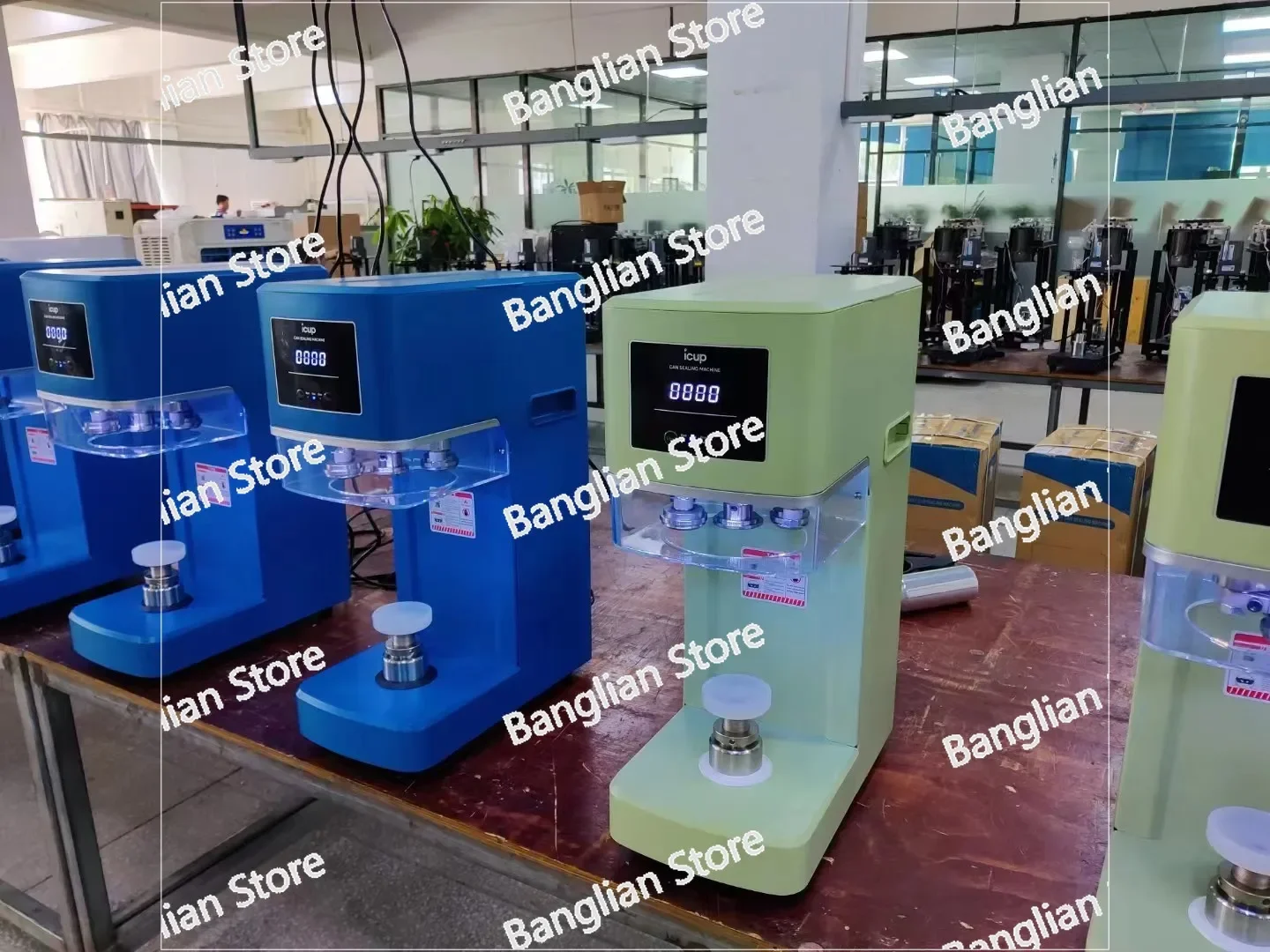 Non Rotary 3S Full Automatic Intelligent Can Sealing Machine Plastic PET Tin Jar Aluminum Beer Soda Cans Seamer Size Customized