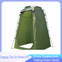 Camping Tent for Shower 6FT Privacy Changing Room for Camping Biking Toilet Shower Beach