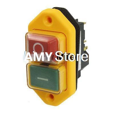 

Модель JCZ3A 5-контактный переключатель DPST 2-фазный 2-кнопочный мгновенный водонепроницаемый электромагнитный переключатель 230 В переменного тока