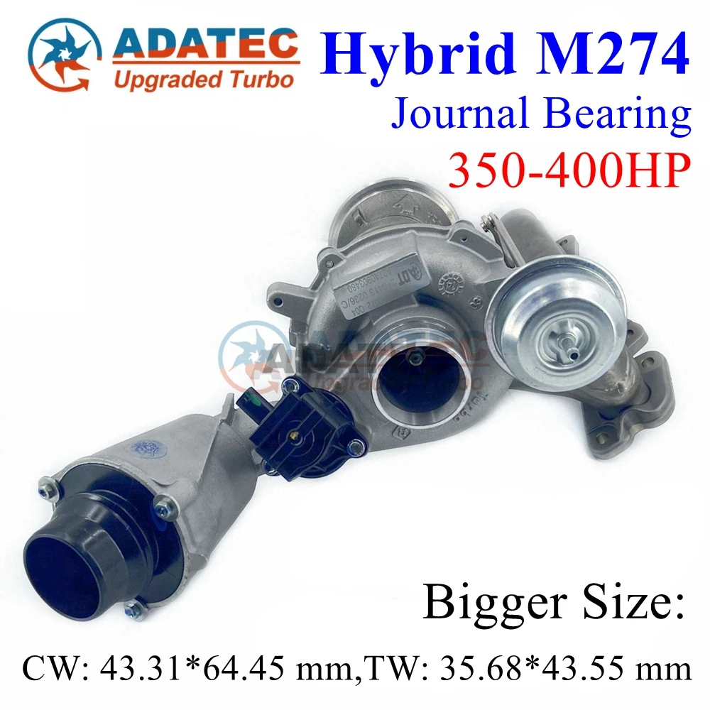 Hybrid M274 A274 Turbo 350-400HP AL0072 A2740902380 A2740903480 A2740902480 Turbocharger for Mercedes C200 C250 C260 C300 C350eL