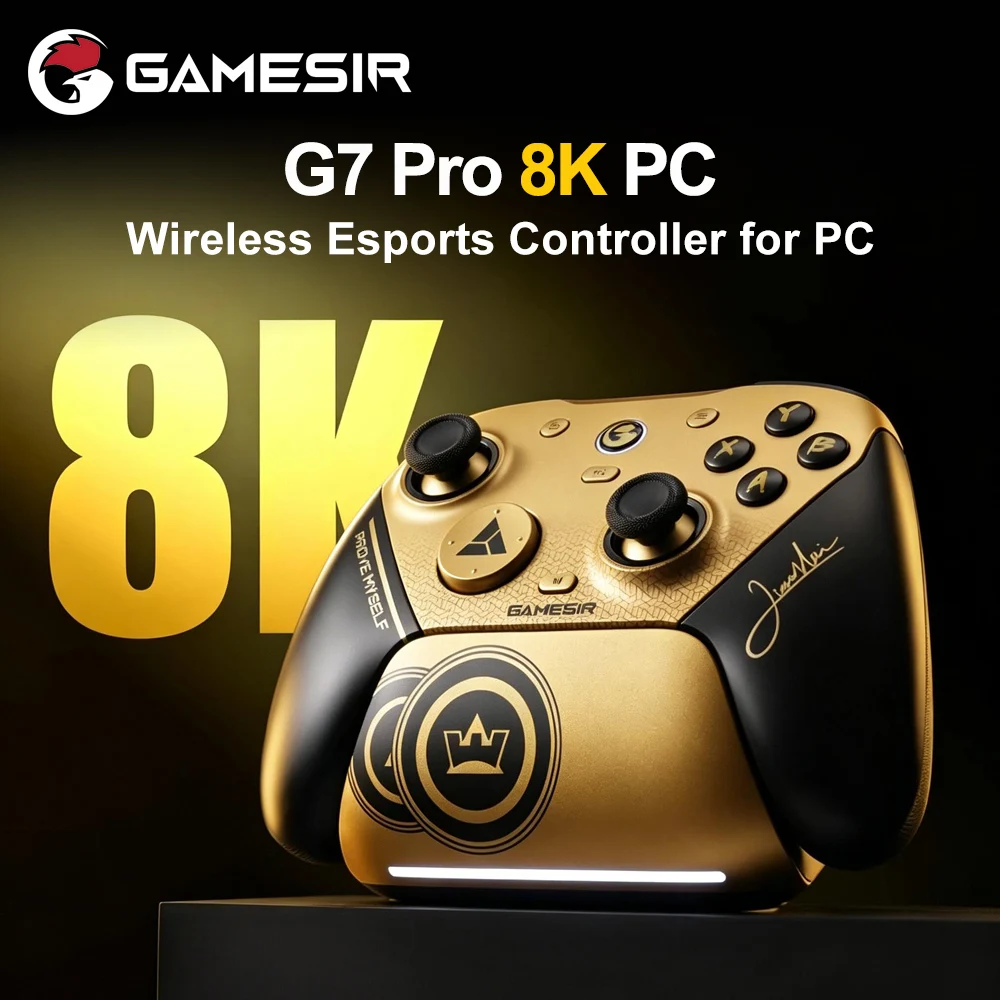 Gamesir Pro G7 8k Controle Sem Fio 8000Hz para Jogos de Luta - Edição Champion