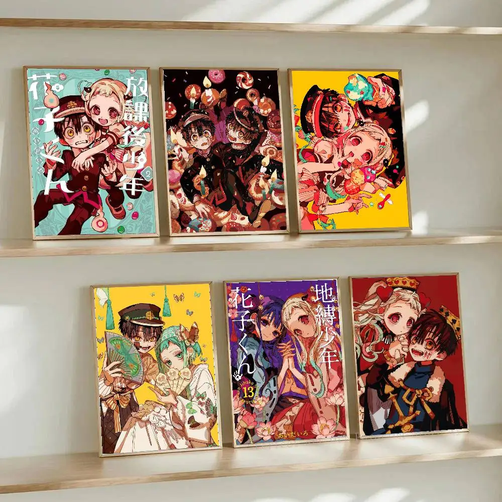 Anime Toilet B-Bound H-Hanako Kun Posters Living Room Bar Cafe Quality Canvas Vintage Style Comics Painting Art Home Wall Decor