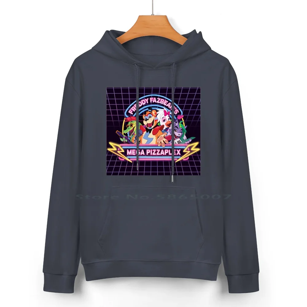 Fnaf Security Breach Pure Cotton Hoodie Sweater 24 Colors Five Nights At Fazbear Gregory Vanessa Chica Montgomery Gator Roxanne