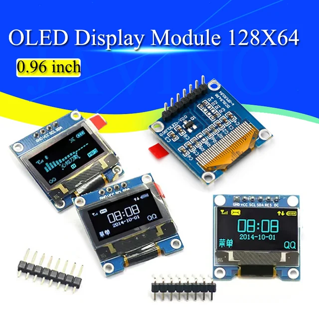 0,96 cala oled IIC szeregowy biały moduł wyświetlacza OLED 128X64 I2C SSD1306 12864 płyta ekranu LCD dla Arduino