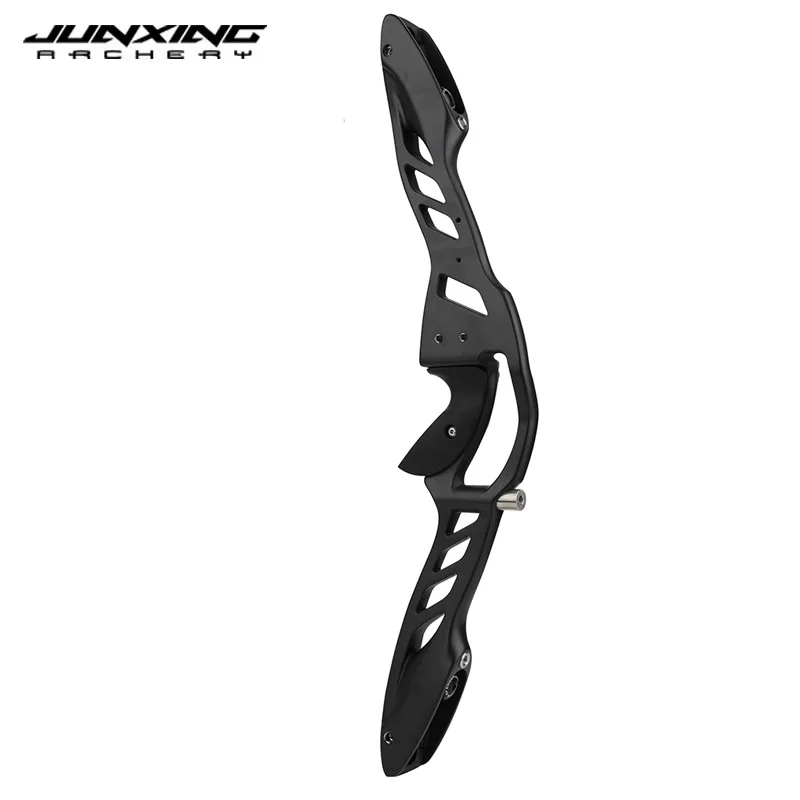 

JUNXING H9 Recurve Bow Riser 25inch ILF Interface Aluminum Alloy Bow for Right Hand Competitive Archery Shooting Hunting