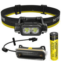 2024 Nitecore NU45 1700LM Build-in 4000mAh Battery USB Rechargeable Headlamp 18650 Extension Battery Case Outdoor Camping Search