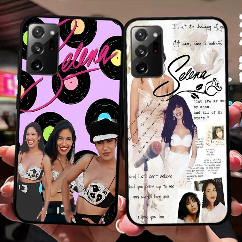 Selena Quintanilla Phone Case For Samsung Note 8 9 10 20 Pro Plus Lite M 10 11 20 30 21 31 51 A 21 22 42 02 03