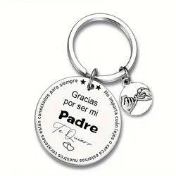 Keychain Customized Name Father's Day Papa Personalized Key Chains Rings for Daddy Car Key Pendant Love Gifts
