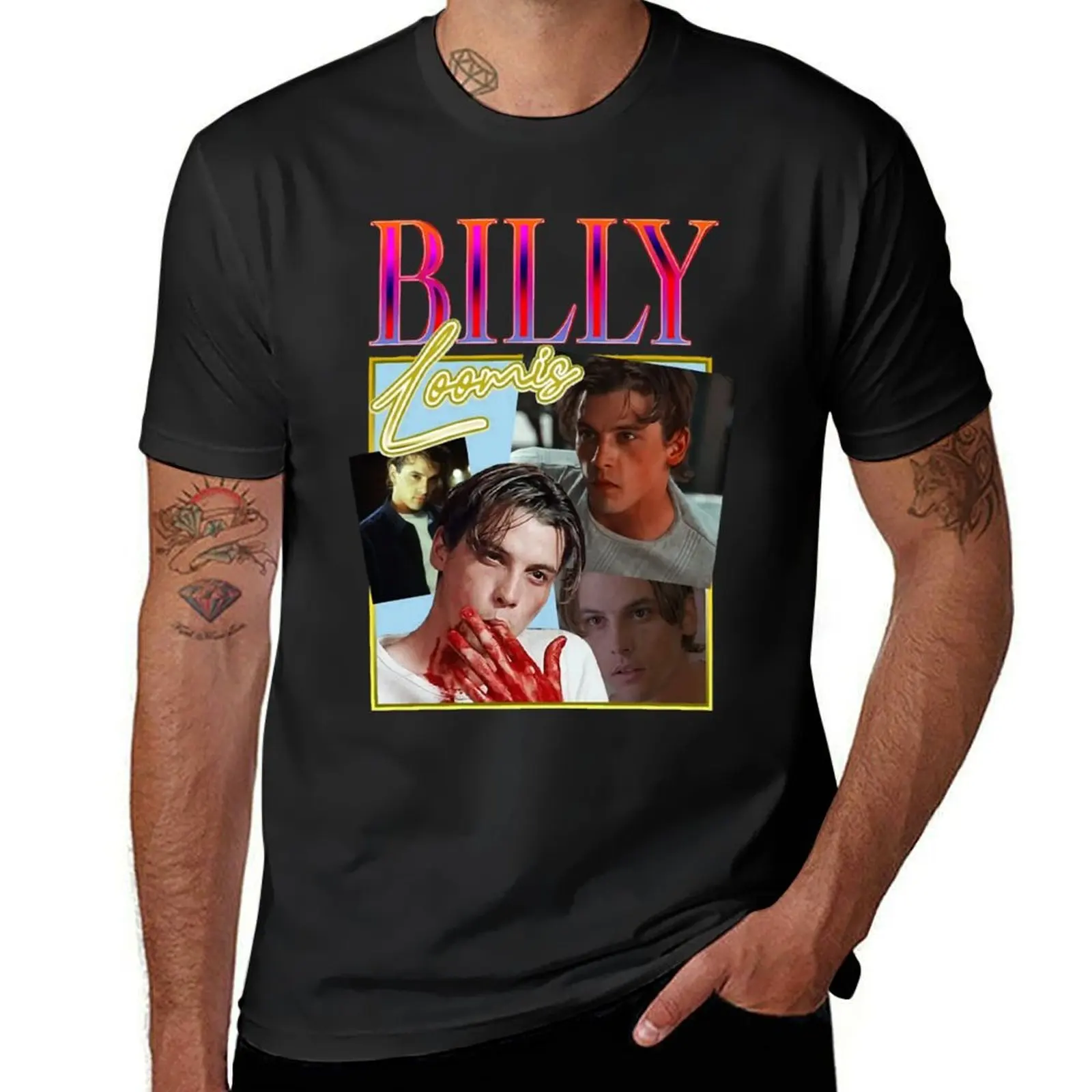 Billy Loomis T-Shirt cute tops sports fans Aesthetic clothing heavyweights fruit of the loom mens t shirts