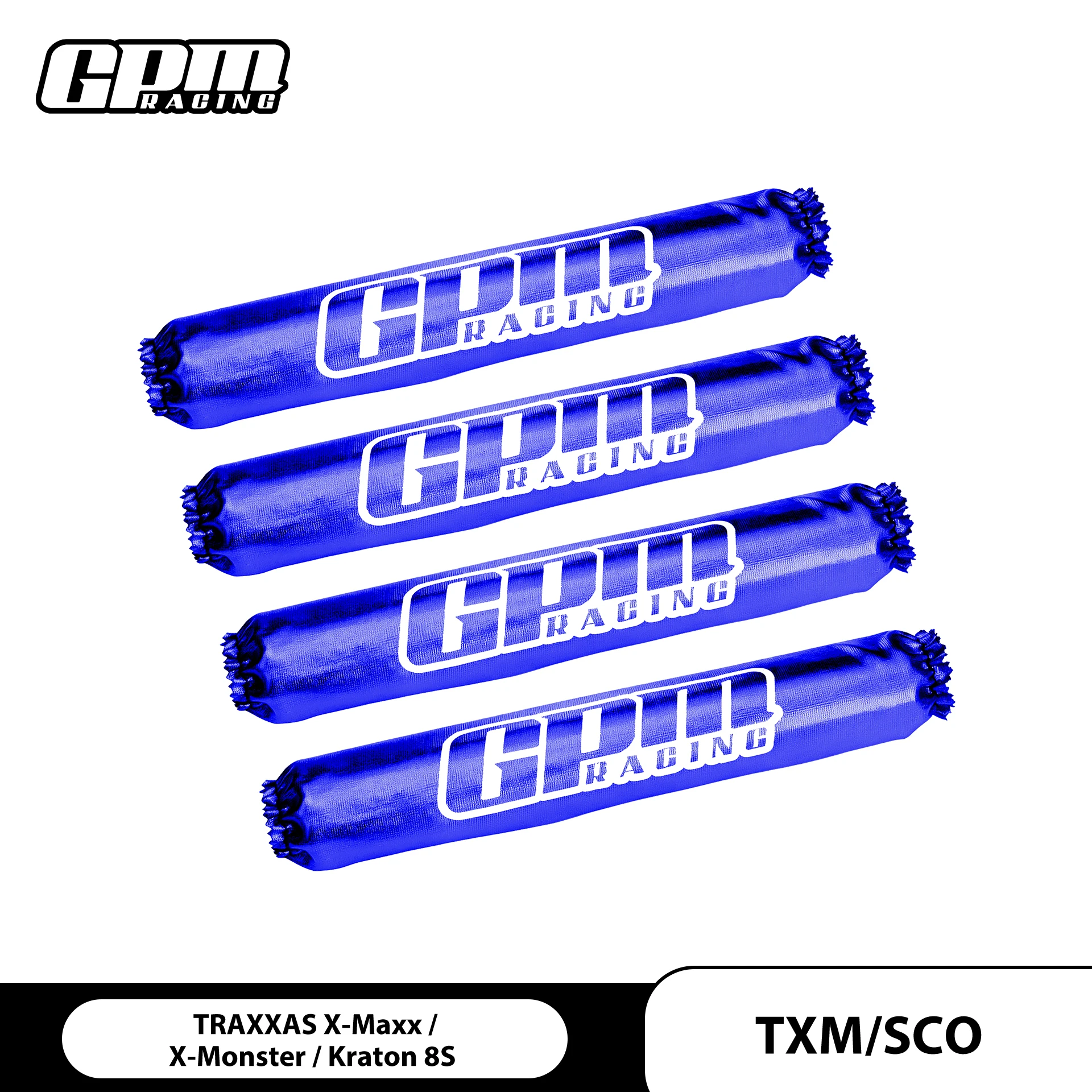 Shock wraps For Original & GPM Shock For TRAXXAS X-Maxx ARRMA Kraton 8S
