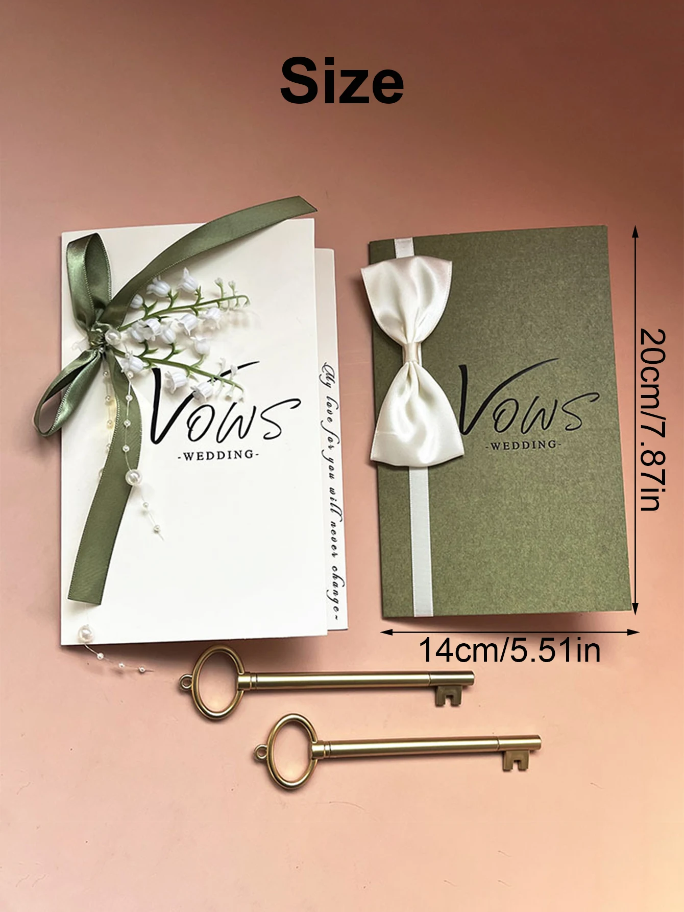 2 قطعة/المجموعة بطاقات الزفاف قسط DIY العروس العريس اعتراف كتاب مع 2 أقلام الكتابة الرئيسية ، لوازم حفلات الزفاف #2