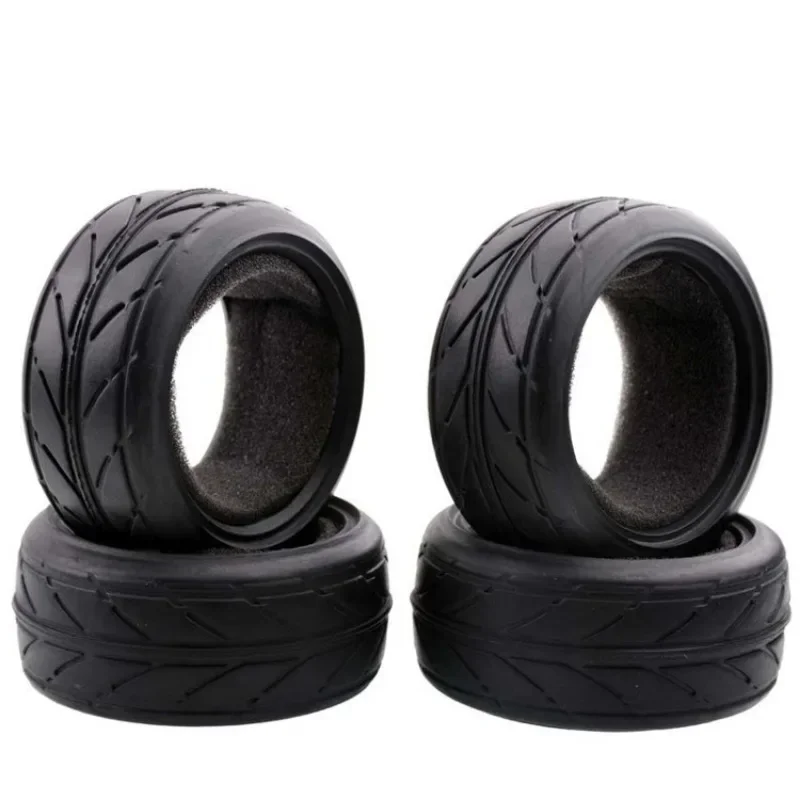 4pcs 1/10 1/12 1/14 1/16 flatbed sports car RV racing tires