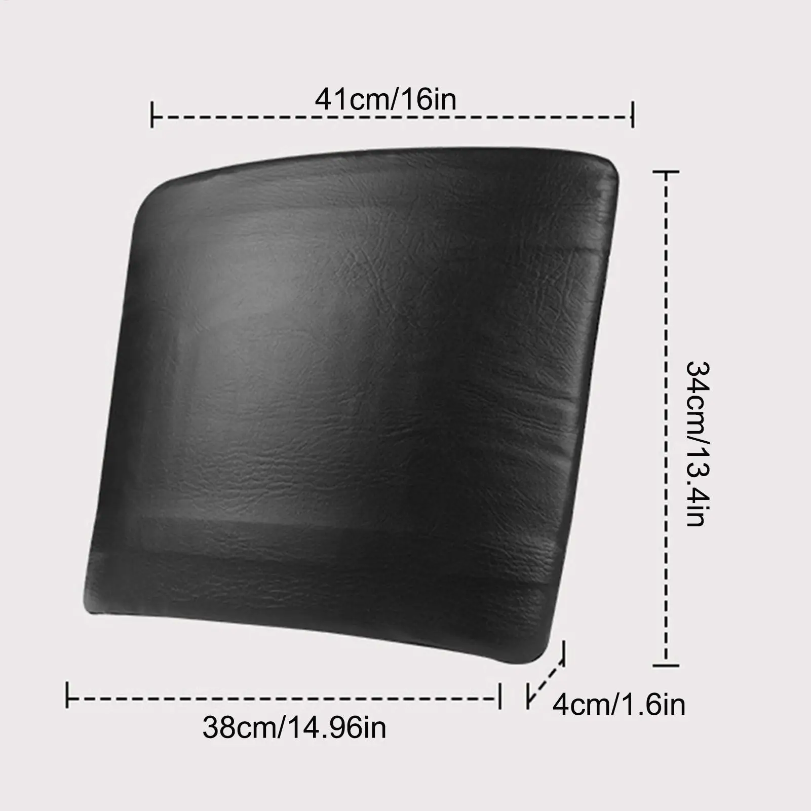 41*34*4cm Motorcycle Seat Cushion Waterproof Thick Memory Foam Seat Pad Comfortable Motorbike Seat Mat,cruisers Travel Cushions