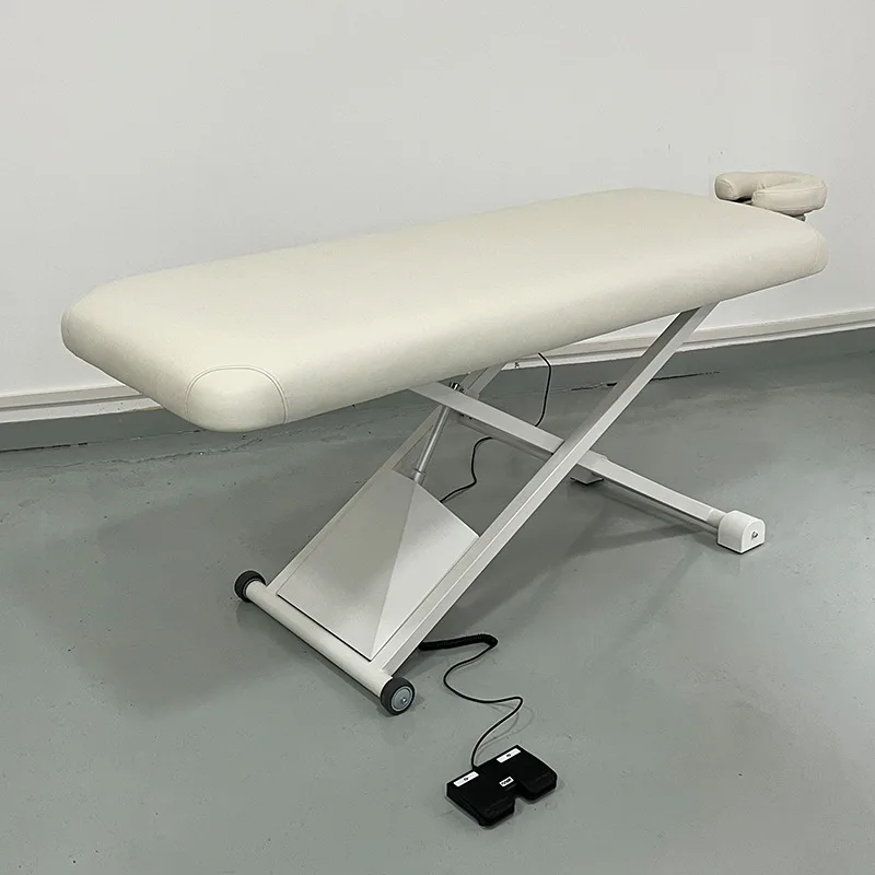 Electric beauty bed Beauty salon special spa massage bed Lifting chiropractic bed Multifunctional lifting pattern embroidery