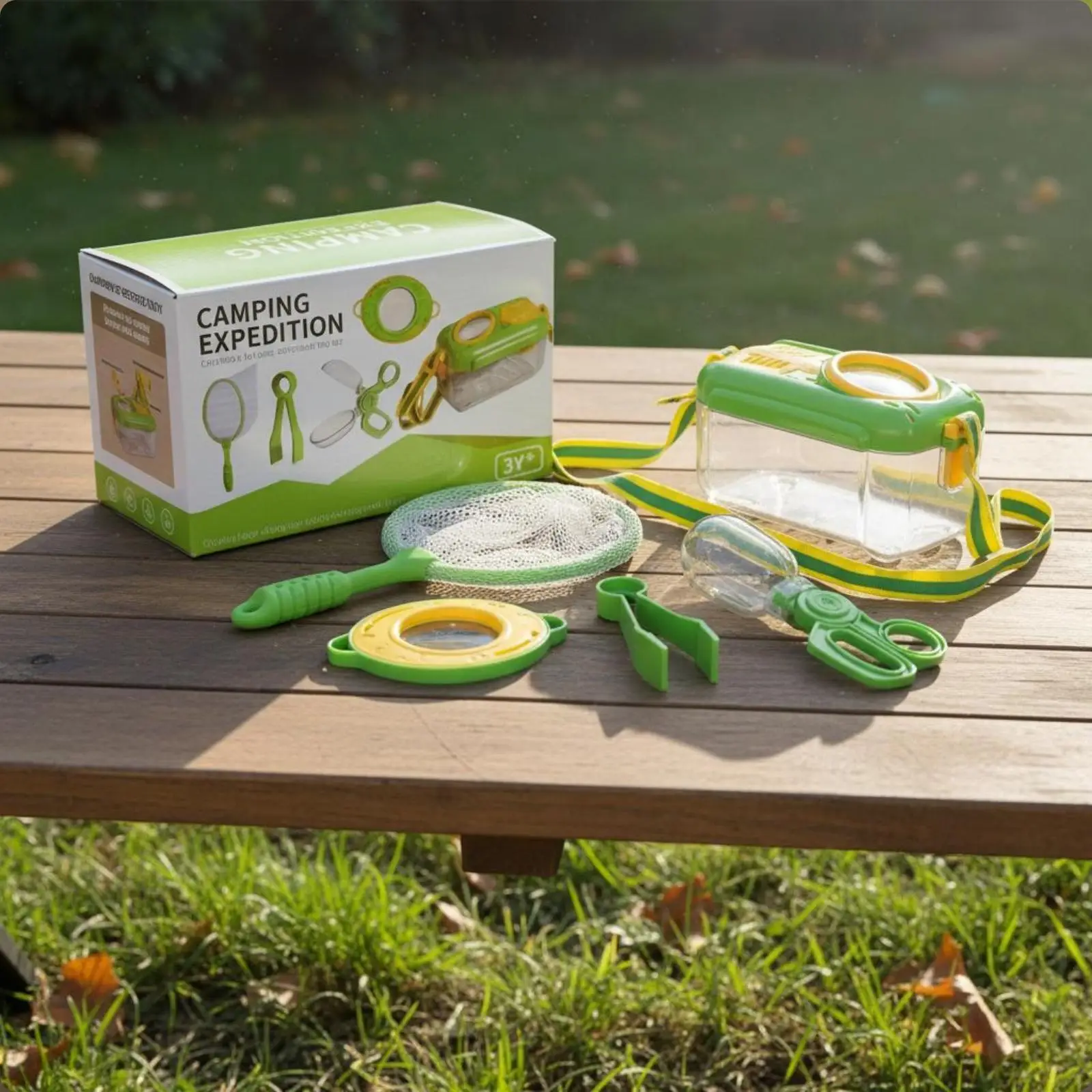 Catcher Set Role Activity Box Packaging Search Toy Set for Children 3+, Outdoor