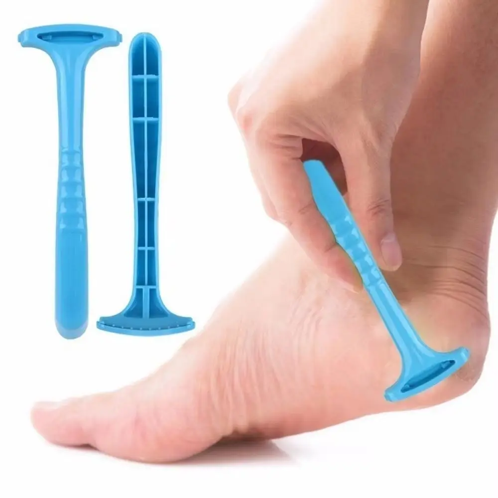 Plastic Material Foot Heel Callus Remover Portable Design Professional Tool Dead Skin Removal Tool Skin Care Tool Handle Design