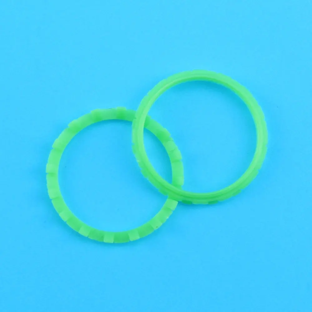 2 buah cincin plastik kualitas tinggi untuk PS5 Controller Gamepad Aksesori cincin stik jempol pengganti