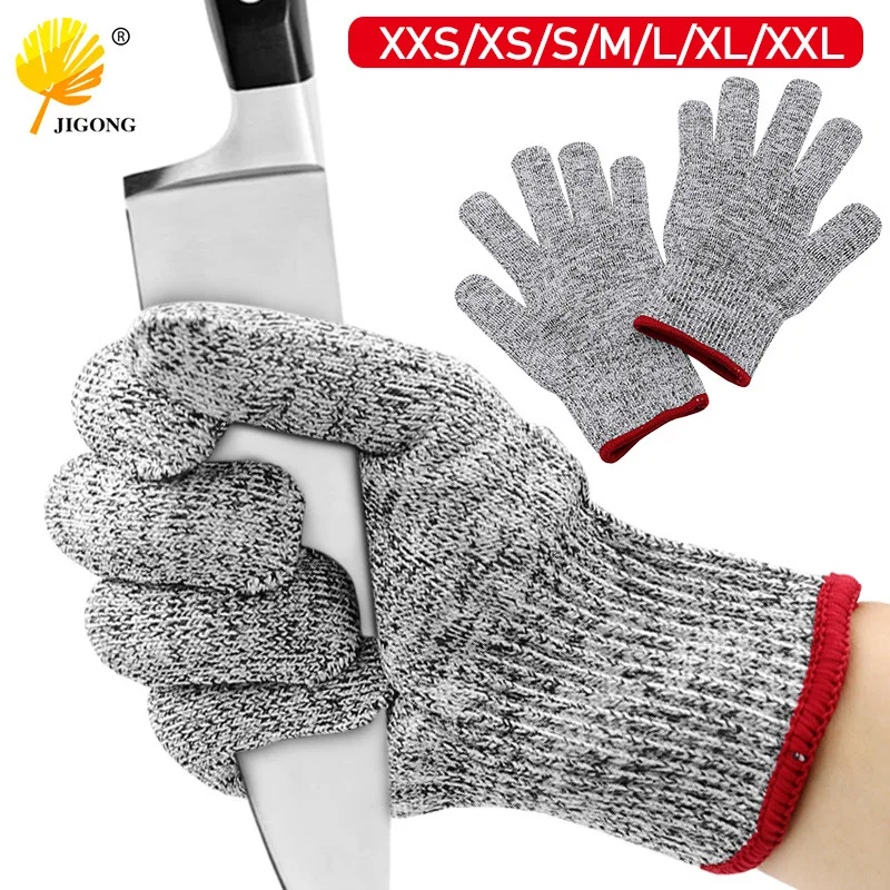 Grade Level 5 Safety Anti Cut Gloves High-strength Industry Kitchen Gardening Anti-Scratch Anti-cut Glass Cutting Multi-Purpose