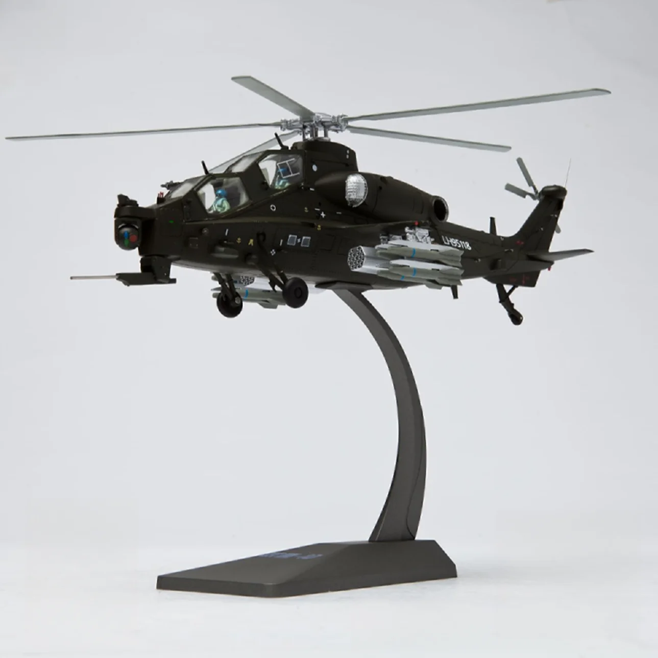 Z-10 1/48 Scale  Helicopter Model airplane (including base)  Home placement, collection decoration Christmas Black Friday
