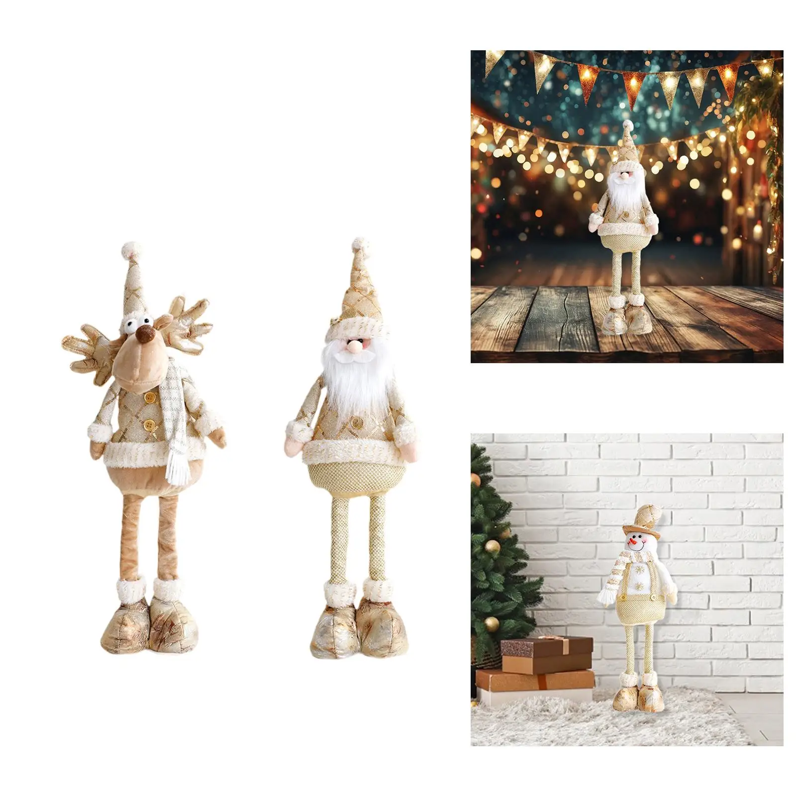 

Christmas Figurine Xmas Season Decor Xmas Ornament for Dorm Holiday Tabletop