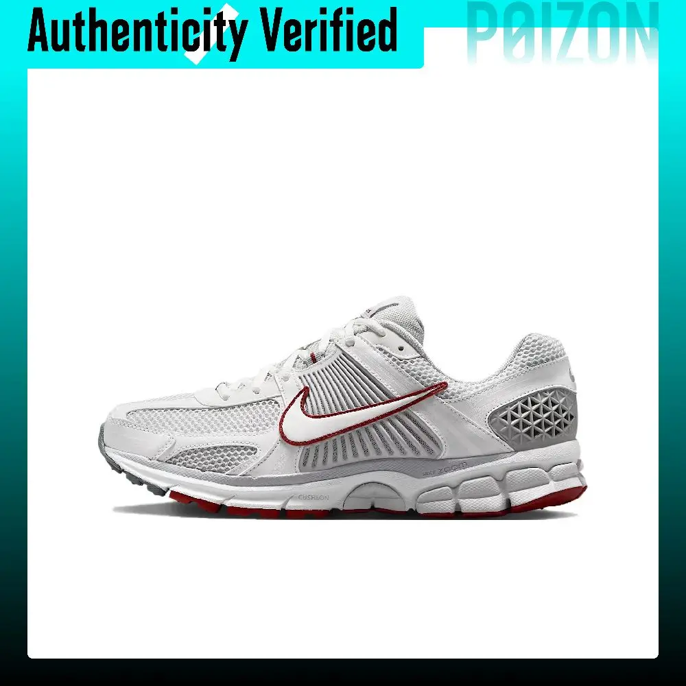 Nike Zoom Vomero 5 Running Shoes Men's Low-top White Red FB9149-009