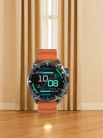 2025 New Outdoors Military T-Rex3 GPS SmartWatch 10ATM Waterproof Swim Watch Built in GPS Compass Voice Call Sports Bracelet Men