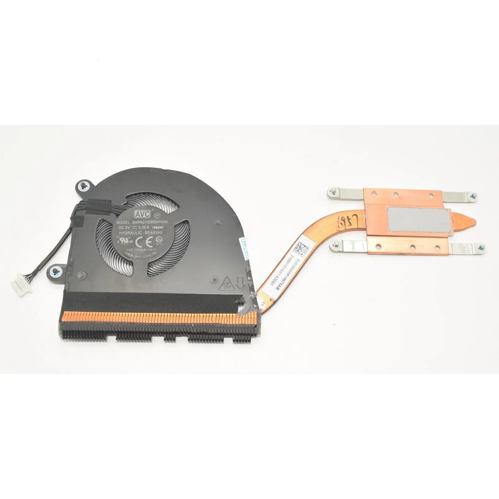 

New for Lenovo Thinkpad L13 Yoga Therma CPU Heatsink Cooling Fan 5H40S72913