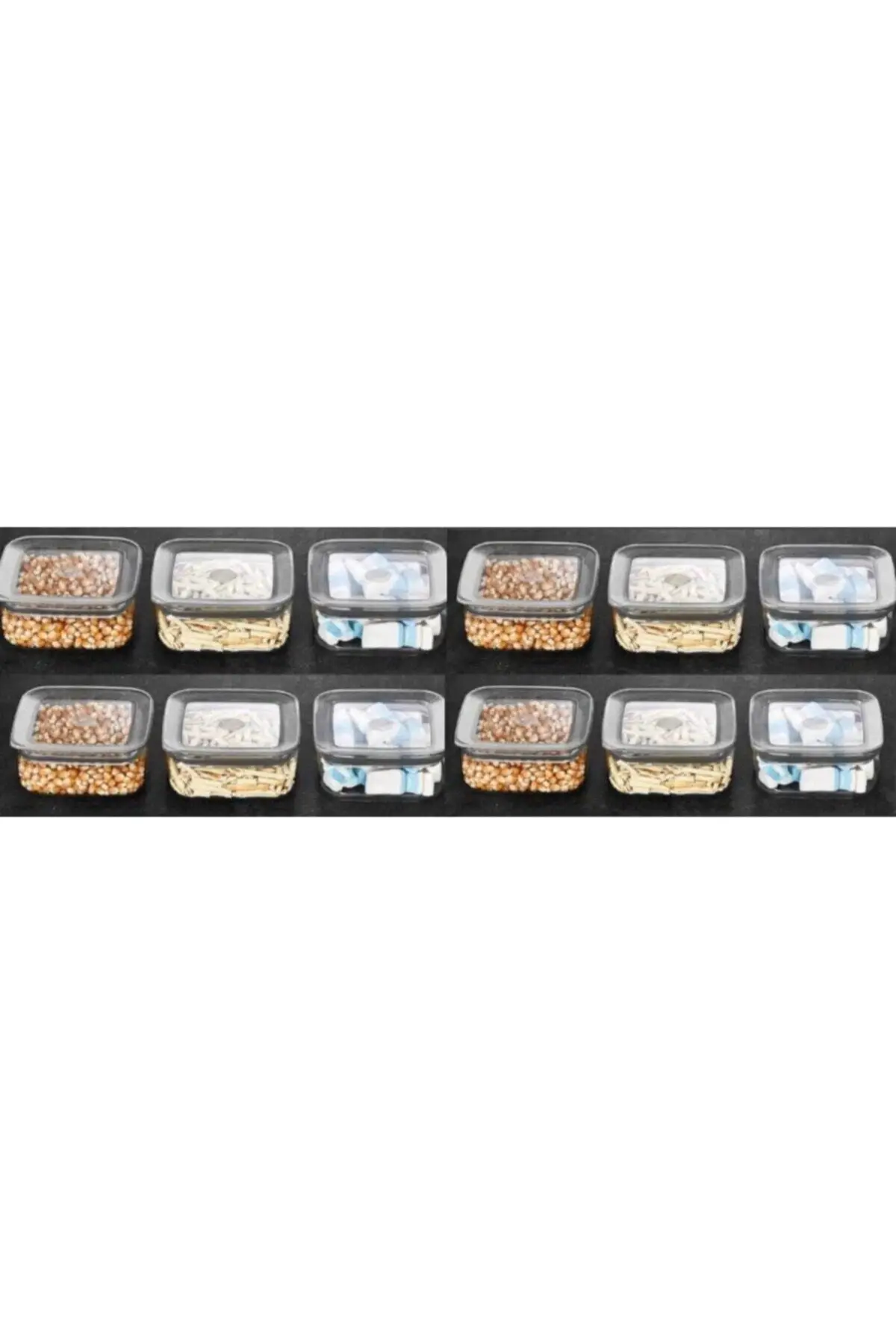 DOLBOVI Sude square storage container 250 Ml X 12 pcs Set