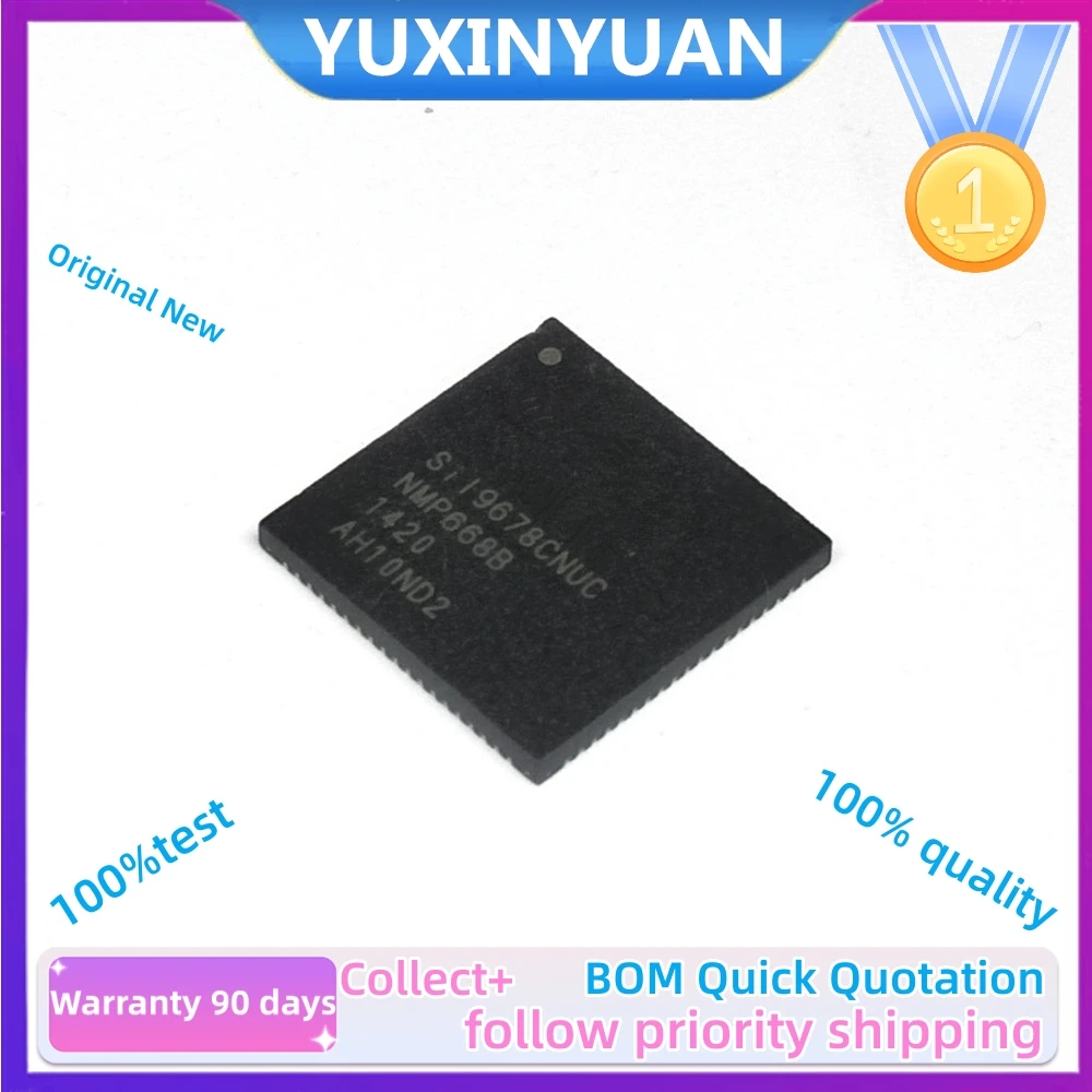 2PCS/LOT SII9678 SIL9678CNUC  SII9678CNUC  SIL9678 9678 QFN76 in stock