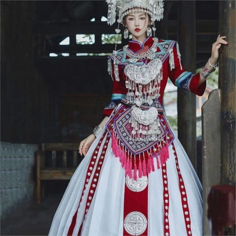 

New ethnic costume photo studio exotic characteristic photography costumes performance travel