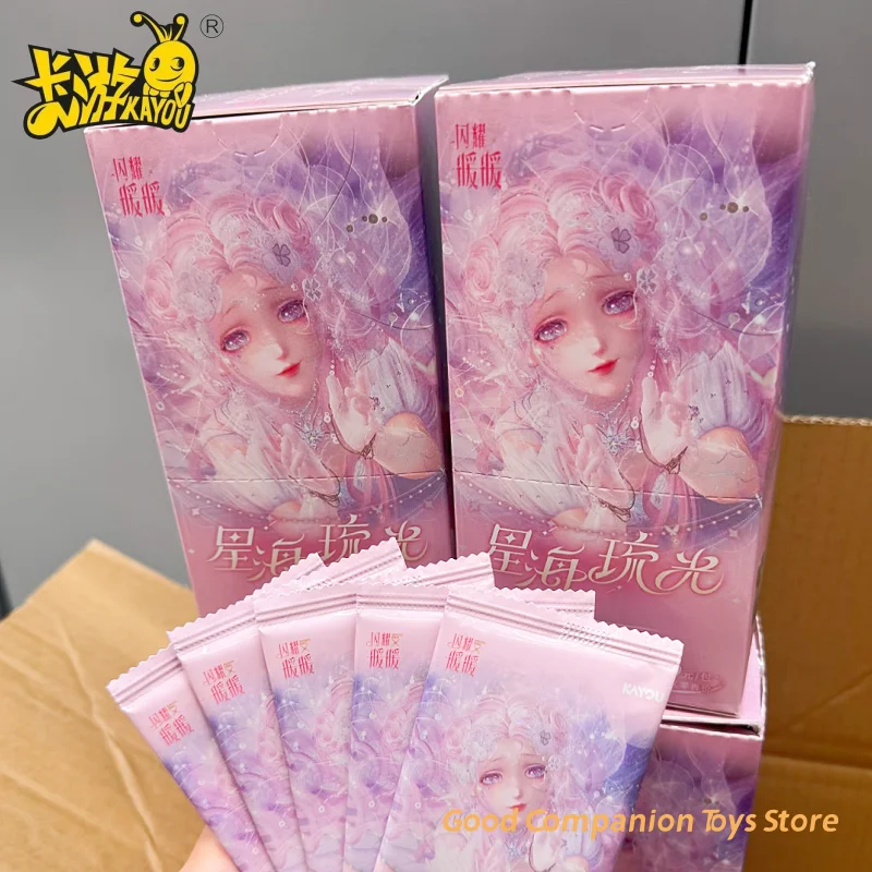 Genuine KAYOU Shining Nikki Starry Sky Flowing Light Brilliant Package Vol.1 Cartoon Game Collection Card Peripheral Toy Gifts