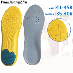 1Pair Memory Foam Insoles Orthopedic Insole Soft Comfort Running Sports Shoe Inserts Arch Support Non Slip Shoe Pads