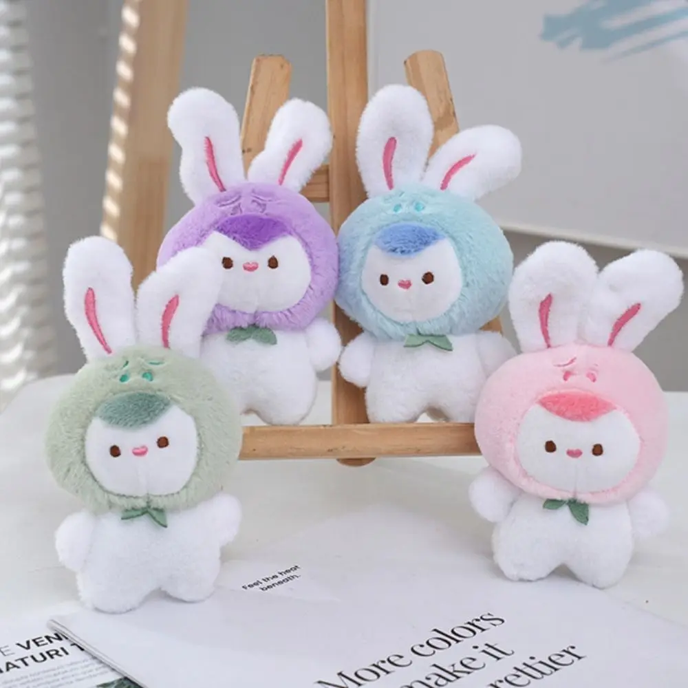 

Креативный брелок с мультяшным кроликом, плюшевая кукла, игрушка, школьная сумка, брелок, подвесное украшение, милый кролик, мягкая кукла