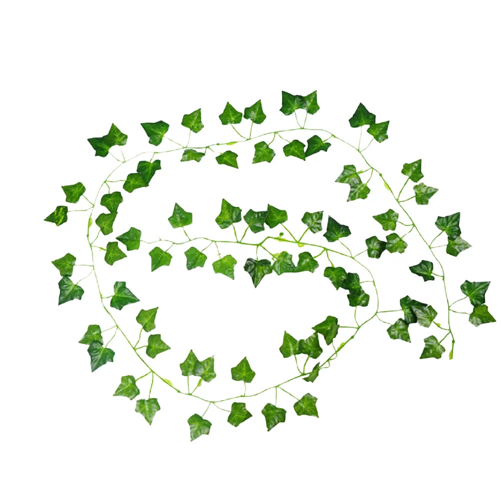 

6Pcs 6.5ft Artificial Vine Foliage Realistic Silk Leaves Home Garden Wedding Decor Hanging Plants Artificial Vine
