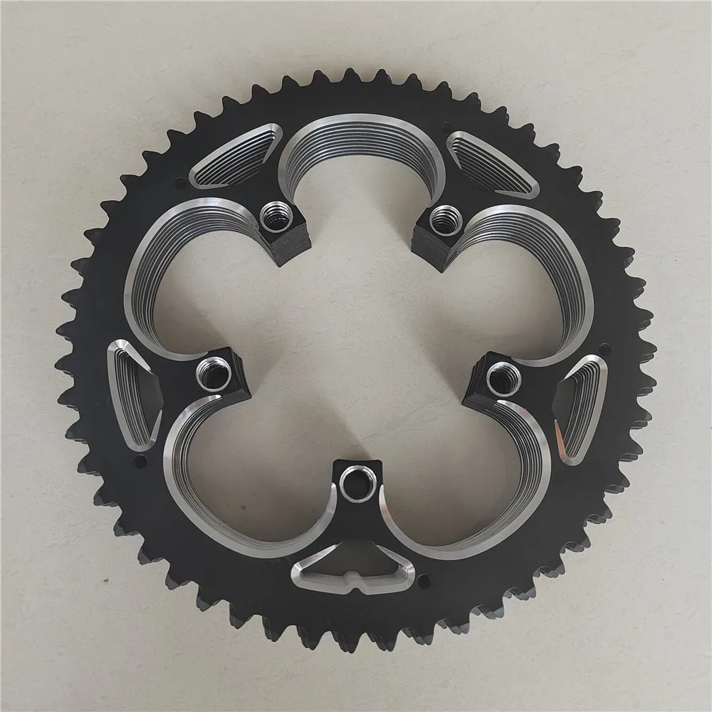 Chain Wheel Road Bicycle Parts Crankset Folding Bike Chainring 110 BCD 34T 36T 39T 42T 44T 46T 48T 50T 52T 53T Gear Disc